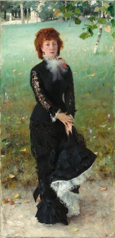 Marie Buloz Pailleron (Madame Édouard Pailleron), 1879. Creator: John Singer Sargent.