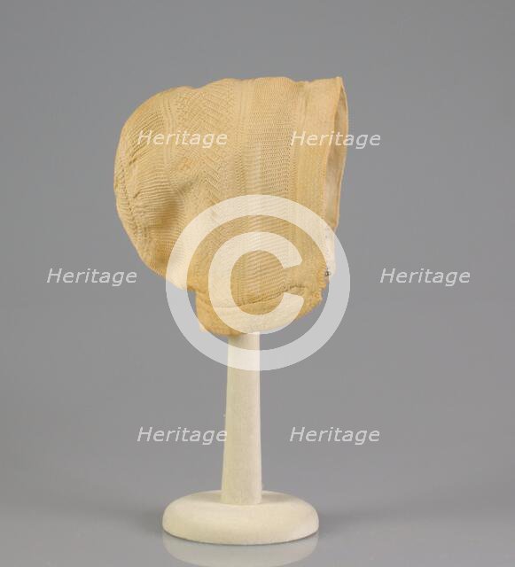 Cap, American, ca. 1850. Creator: Unknown.