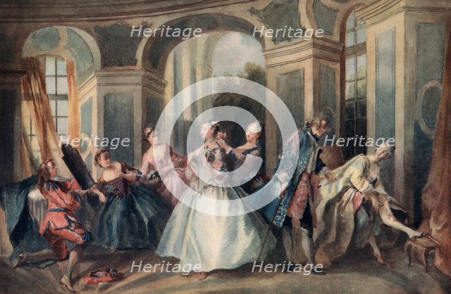 'The Age of Man, Youth', 1730-1735 (1912).Artist: Nicolas Lancret