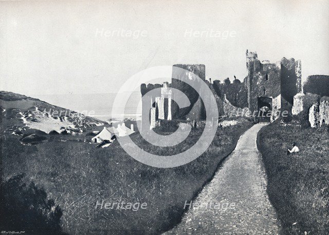 'Manorbier - The Castle', 1895. Artist: Unknown.