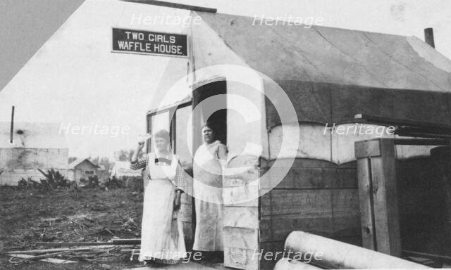 Two Girls Waffle House, between c1900 and 1916. Creator: Unknown.