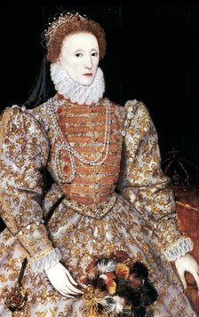 Elizabeth I, Queen of England and Ireland, c1588. Artist: Unknown