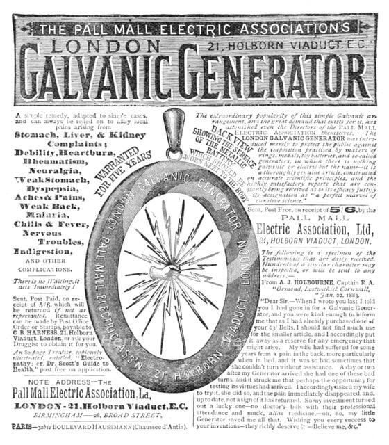 London Galvanic Generator, 1883. Creator: Unknown.