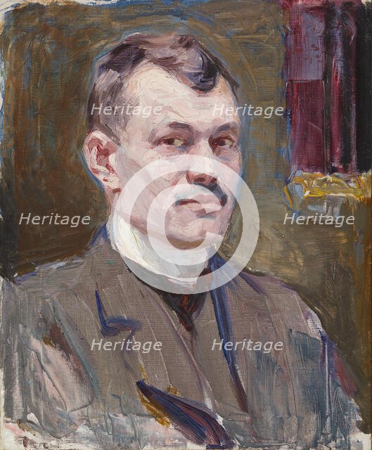 Artist Friend Eero Nelimarkka, c1912. Creator: Santeri Salokivi.