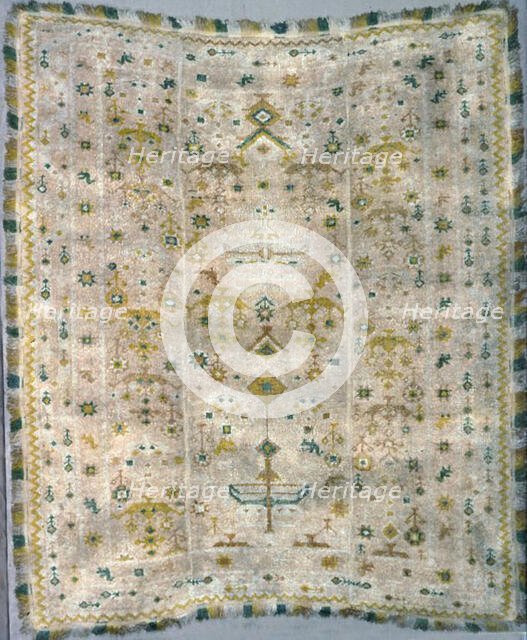 Carpet, Spain, 1785/1825. Creator: Unknown.