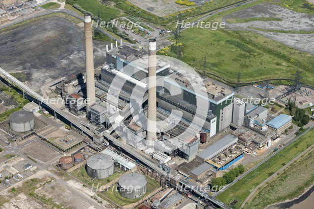 Tilbury B Power Station, Essex, 2015. Artist: Damian Grady.