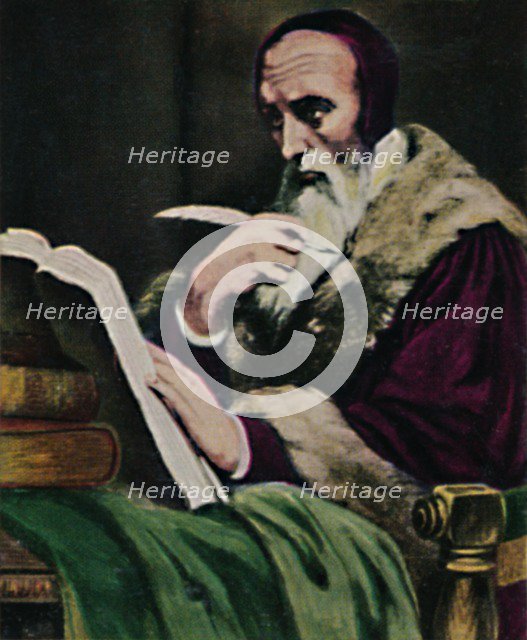 'Calvin 1509-1564. - Gemälde von Scheffer', 1934. Creator: Unknown.