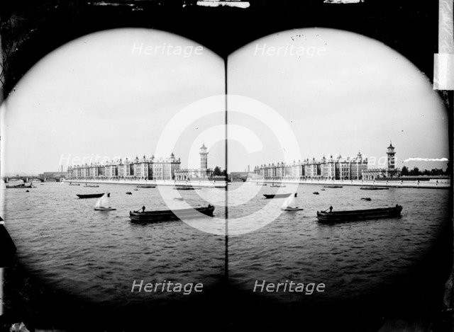 St Thomas' Hospital, Lambeth Palace Road, Lambeth, London, c1871-1900. Artist: York & Son