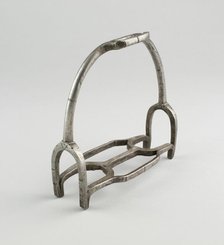 Pair of Stirrups, Germany, 19th century in early 16th century German style. Creator: Unknown.