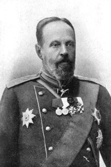 Sergey Yulyevich Witte, First constitutional prime minister of tsarist Russia, c1905. Artist: Unknown