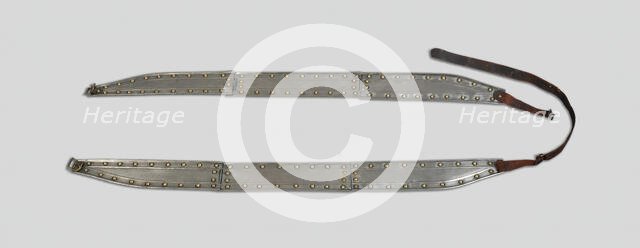 Pair of Armored Reins, France, 19th century in 16th century German style. Creator: Unknown.