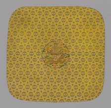 Cushion Cover, China, Qing dynasty (1644-1911), 1700/50. Creator: Unknown.