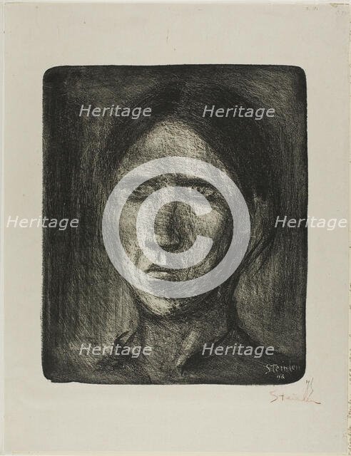 The Common Man, 1896. Creator: Theophile Alexandre Steinlen.