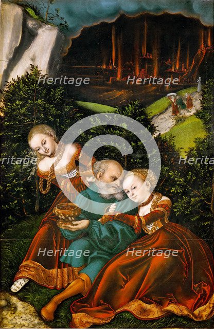 Lot and his Daughters.