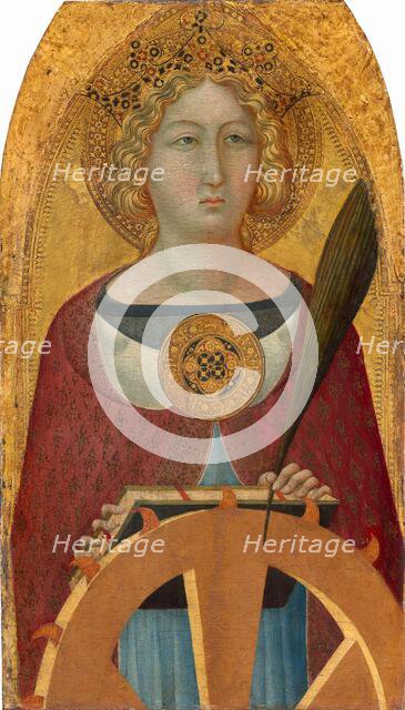 Saint Catherine of Alexandria, c. 1335/1340. Creator: Bartolommeo Bulgarini.