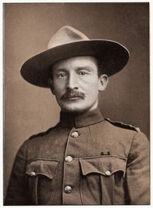 Robert Stephenson Smyth Baden-Powell, British soldier, c1900.  Creator: Anon.