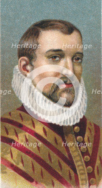 Christopher Columbus (1451-1506), Genoese navigator and explorer, 1924. Artist: Unknown