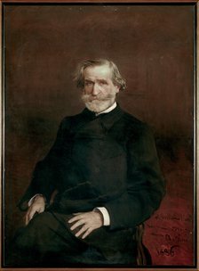 Portrait of the Composer Giuseppe Verdi (1813-1901), 1886.
