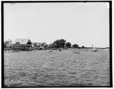 Club house, Kennebunk River, Kennebunkport, Maine, between 1890 and 1901. Creator: Unknown.