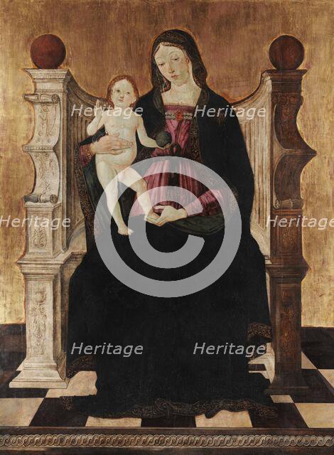 The Virgin and Child, c1490. Creator: Faffeo, Cristofaro (Cristoforo) (active 1489-1497).