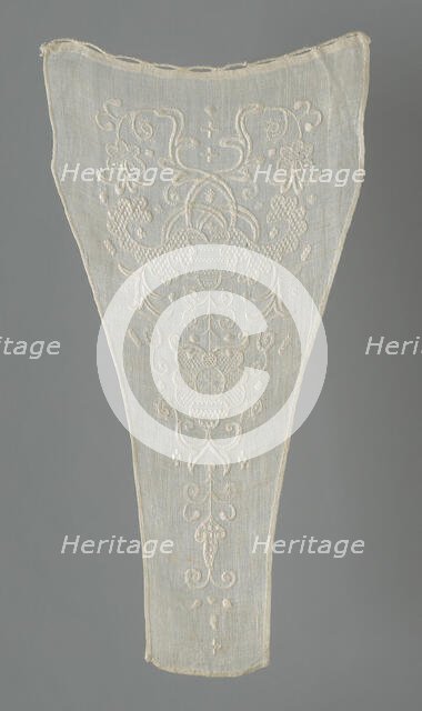 Stomacher, France, 19th century. Creator: Unknown.