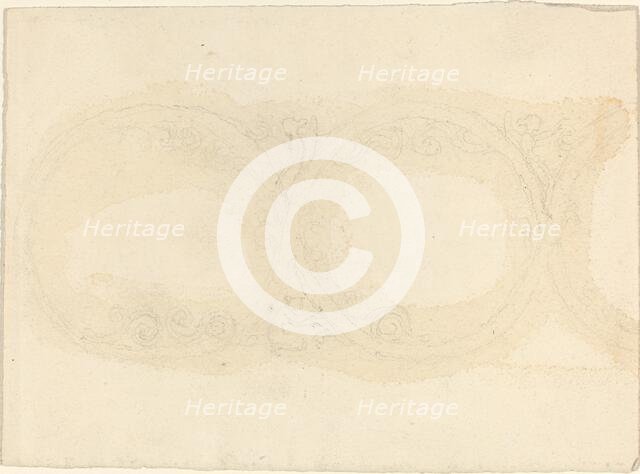 Ornamental Border Design with Winged Female Figures. Creator: John Flaxman.