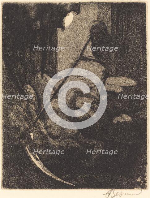 The Mystery (Le mystère), 1900. Creator: Paul Albert Besnard.