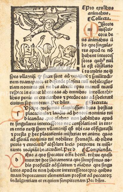 Purgatory, c. 1500. Creator: Unknown.