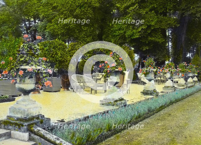 "Pavillon Colombe," Edith Jones Wharton house, St. Brice-sous-Fore^t, Seine-et-Oise, France, 1925. Creator: Frances Benjamin Johnston.