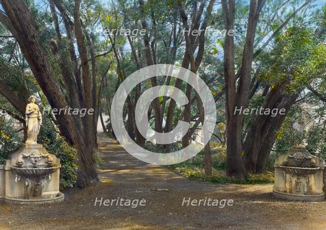 "Weld," Larz Anderson house, 151 Newton Street, Brookline, Massachusetts, c1914. Creator: Frances Benjamin Johnston.