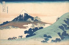 Fuji from Inume (?) Pass. Creator: Hokusai.