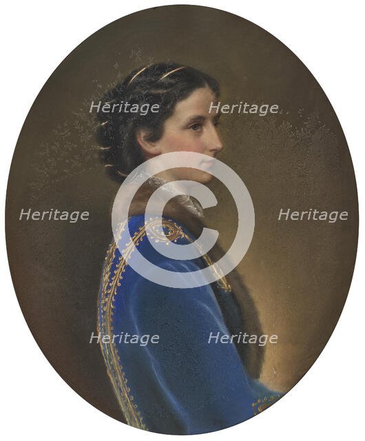 Princess Maria Annunciata of Bourbon-Two Sicilies, Archduchess of Austria (1843-1871). Creator: Schrotzberg, Franz (1811-1889).