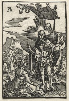 The Fall and Redemption of Man: Christ Appearing to St. Mary Magdalen, c. 1515. Creator: Albrecht Altdorfer (German, c. 1480-1538).
