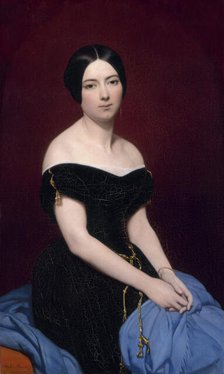 Portrait de Madame Edouard Caillard, 1842. Creator: Ary Scheffer.