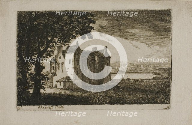 Sheriff Hall, n.d. Creator: John Clerk.