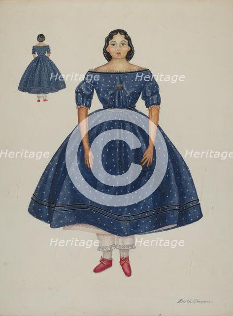 Doll - "Sarah", c. 1937. Creator: Edith Towner.