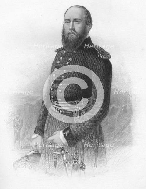 'H.R.H. The Duke fo Cambridge, K.G. &c.', 1859. Artist: Unknown.