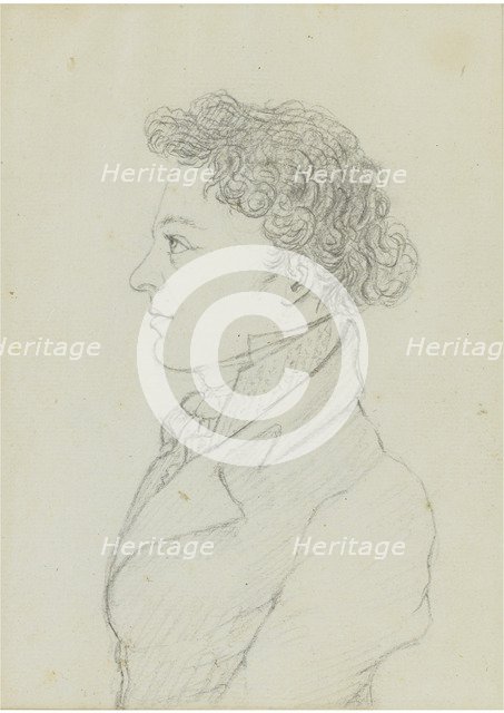 Franz Schubert (1797-1828), at the age of 17 years, ca 1814. Artist: Schober, Franz von (1796-1882)