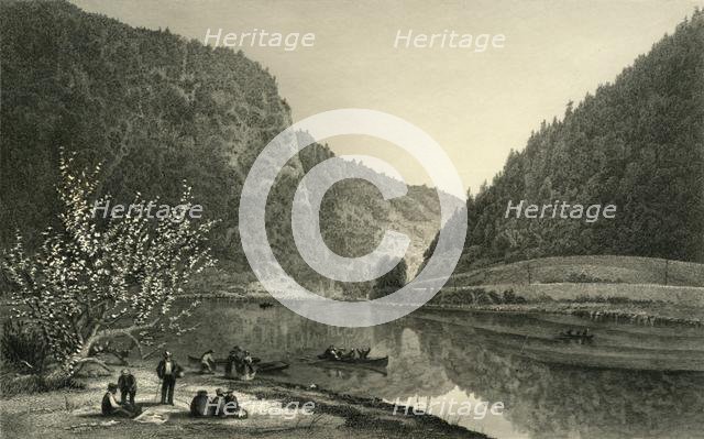 'Delaware Water Gap', 1872.  Creator: Robert Hinshelwood.