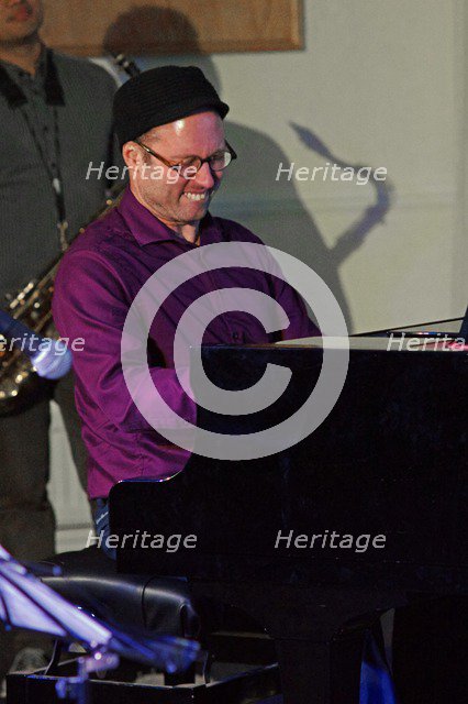 George Colligan, Watermill Jazz Club, Dorking, Surrey, November 8, 2016. Artist: Brian O'Connor.