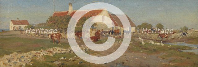 Innovation at Saltholm, probably 1885. Creator: Theodor Esbern Philipsen.