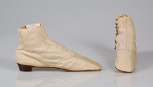 Boots, American, 1860-75. Creator: Unknown.