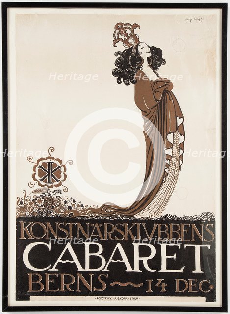 Artist Club Cabaret Berns, 1914.