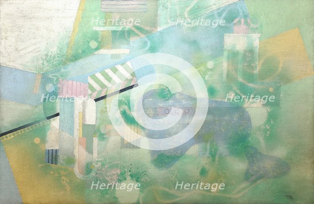 Aquarium, 1927. Artist: Styrsky, Jindrich (1899-1942)