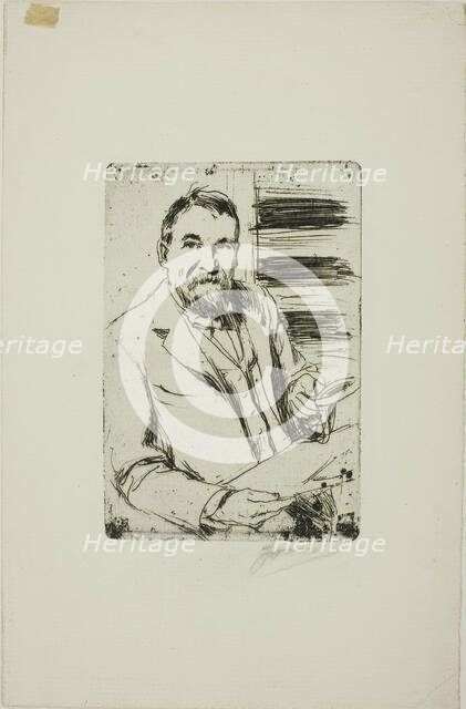 Frederick Keppel I, 1898. Creator: Anders Leonard Zorn.