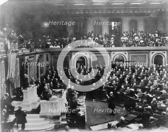 Opening of 60th Congress, Dec. 2, 1907. Creator: Frances Benjamin Johnston.