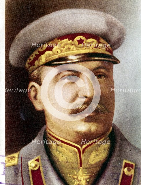 Joseph Stalin, Soviet leader, c1945. Artist: Unknown