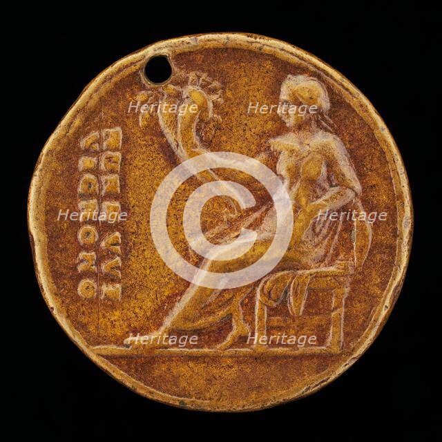 Concord Holding Cornucopiae [reverse]. Creator: Valerio Belli.