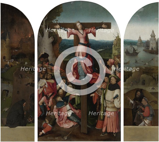 Triptych of the Martyrdom of Saint Liberata.