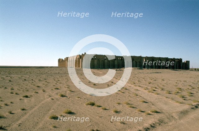 Fortress of Al Ukhaidir, Iraq, 1977.